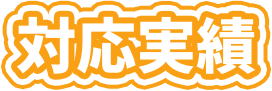 対応実績